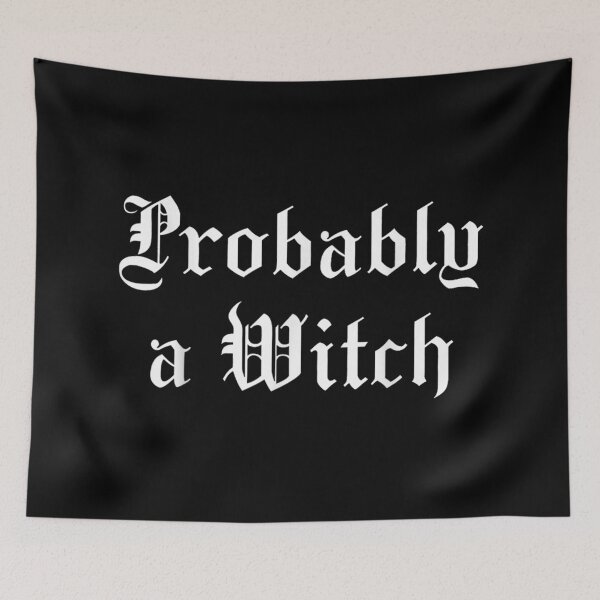 Item preview, Probably A Witch Shirt Gothic Halloween Probably A Witch Shirt Gothic Halloween  designed and sold by River Silva.