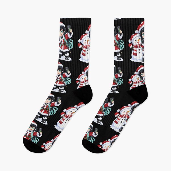 Item preview, Muichiro Tokito Demon Slayer Christmas Snowman Selfie designed and sold by mildaclairmo.
