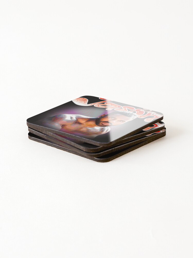 Thumbnail 4 of 5, Coasters (Set of 4), Great Rapper Face designed and sold by BPDESIGNERS.