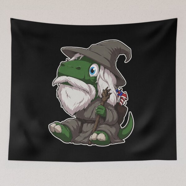 Item preview, Gandalf Dino Wizard designed and sold by Emilykerryart.