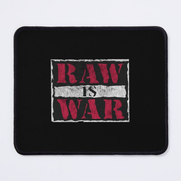 Item preview, Distressed Grunge Raw Is War Red Typography designed and sold by MelittaKaiser.