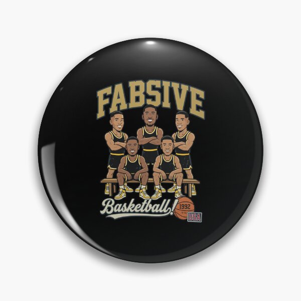 Item preview, Retro Fab Five Basketball 1992  designed and sold by Shyannranecki.