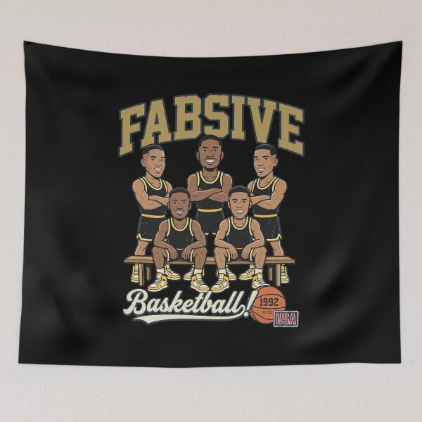 Item preview, Retro Fab Five Basketball 1992  designed and sold by Shyannranecki.