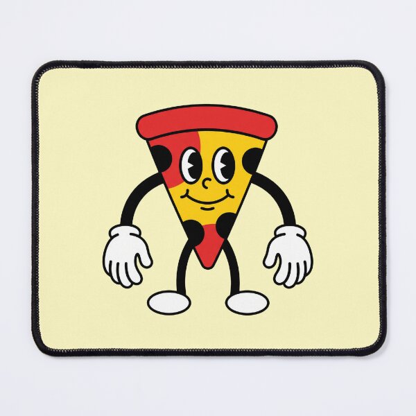 Item preview, Vintage Cartoon Pizza Slice Walking Retro 1930s Style designed and sold by pattman.