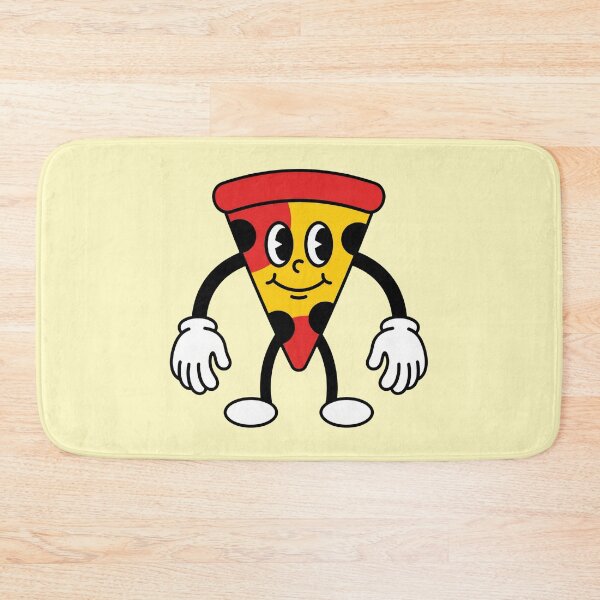 Item preview, Vintage Cartoon Pizza Slice Walking Retro 1930s Style designed and sold by pattman.