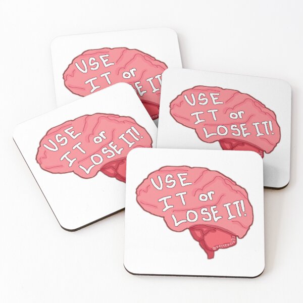 Item preview, Use it or lose it (your brain) designed and sold by zettey crafts.