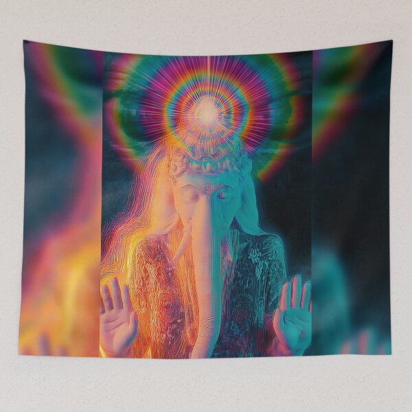 Item preview, Ganesha's Rainbow Halo designed and sold by MongLongStudio.