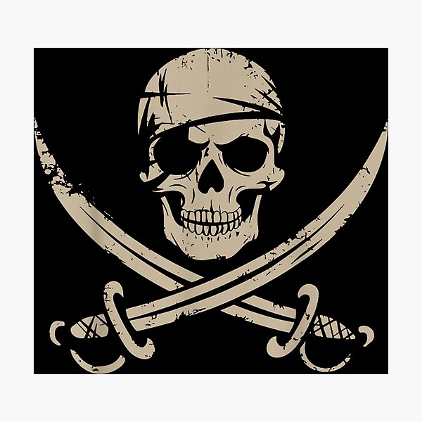 Item preview, Pirate Skull And Crossbones Skeleton Halloween For Kids Boys  designed and sold by River Silva.