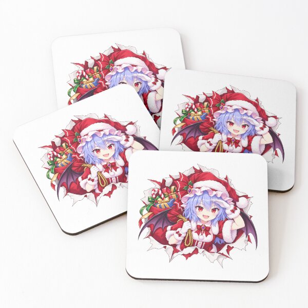 Item preview, Remilia Scarlet Touhou Christmas Torn Paper Gift Surprise designed and sold by mildaclairmo.