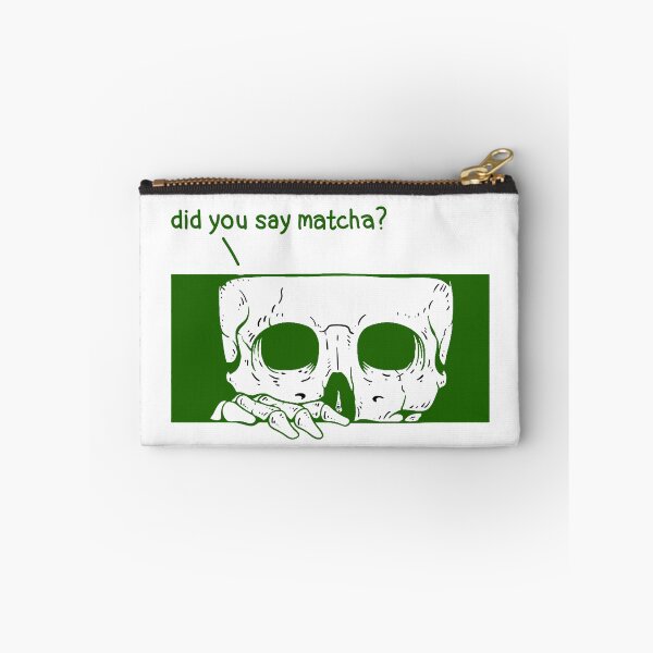 Item preview, Did You Say Matcha? – Skull Matcha Design designed and sold by aleajsstuff.