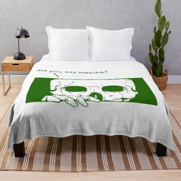 Item preview, Did You Say Matcha? – Skull Matcha Design designed and sold by aleajsstuff.