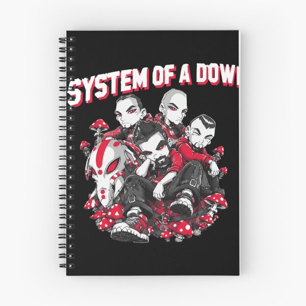 Item preview, System Of A Down Mushrooms designed and sold by DewittlorraArts.