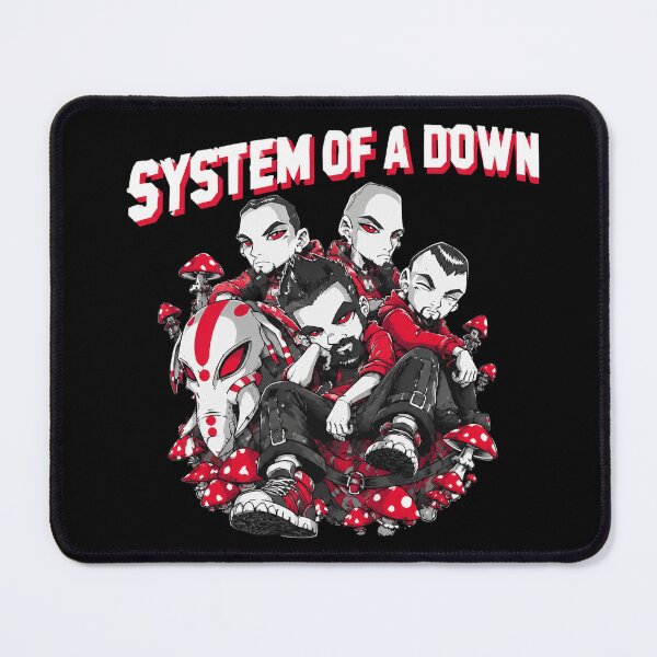 Item preview, System Of A Down Mushrooms designed and sold by DewittlorraArts.