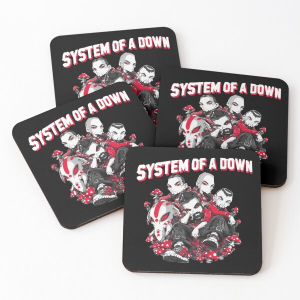 Item preview, System Of A Down Mushrooms designed and sold by DewittlorraArts.