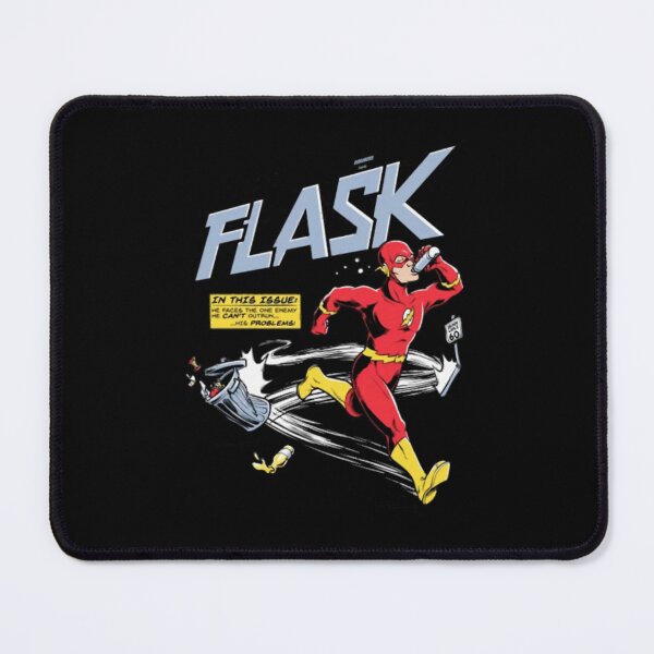 Item preview, Retro Comic Book Superhero Running Parody Graphic designed and sold by MelittaKaiser.