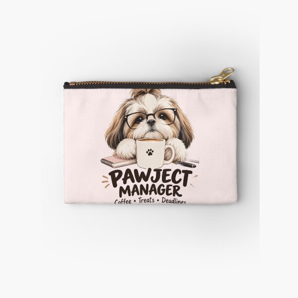 Item preview, Shih Tzu Pawject Manager – Funny Dog Office Coffee designed and sold by PawsAndPallette .