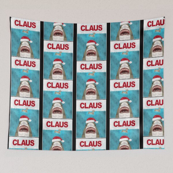 Item preview, Funny Christmas Santa Claus Shark Reindeer Humor designed and sold by Pricityy.