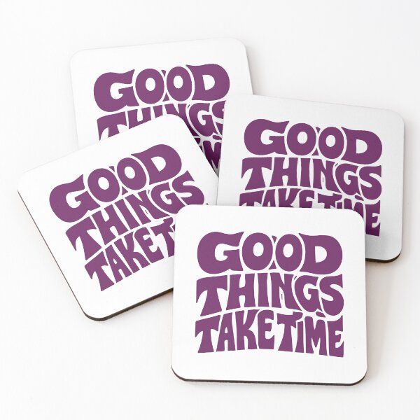 Item preview, Good Things Take Time Vintage designed and sold by awesome-loob.