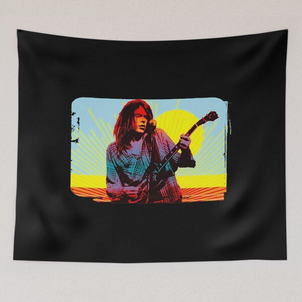 Item preview, Neil Young Psychedelic Graphic designed and sold by Moon7160.