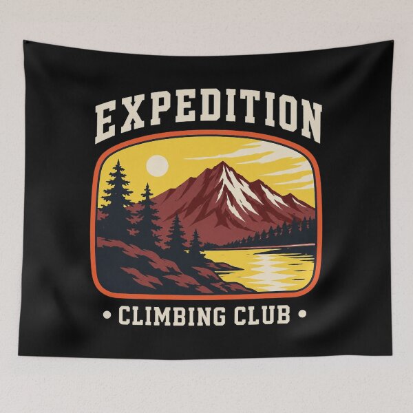 Item preview, Expedition Climbing Club designed and sold by Emilykerryart.
