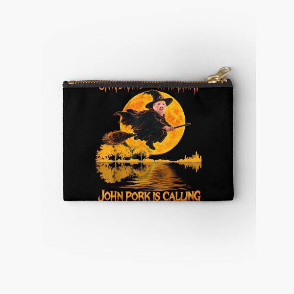 Item preview, John Pork is Calling Halloween Witch Flying Meme Brainrot designed and sold by AnsadoWinu.