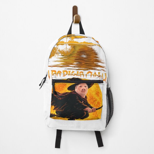 Item preview, John Pork is Calling Halloween Witch Flying Meme Brainrot designed and sold by AnsadoWinu.