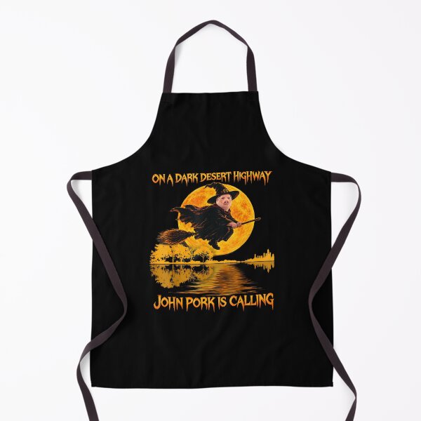 Item preview, John Pork is Calling Halloween Witch Flying Meme Brainrot designed and sold by AnsadoWinu.