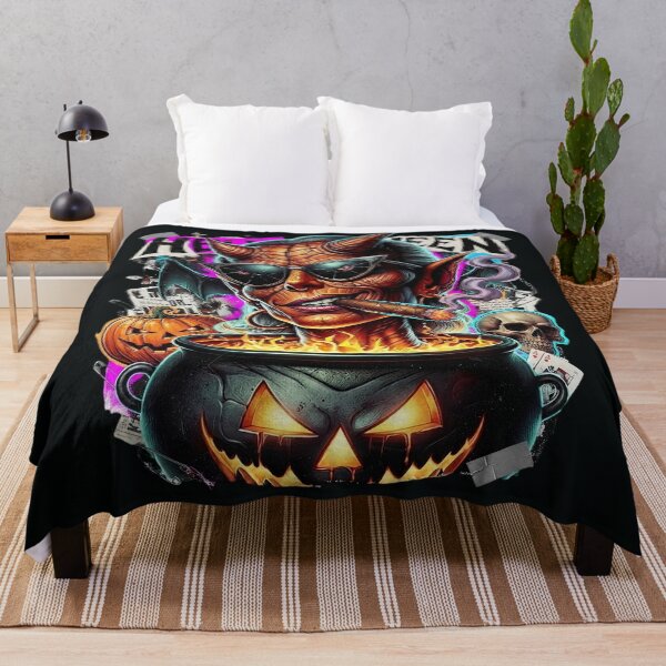 Item preview, Halloween She Devil Cigar Pumpkin Cauldron designed and sold by Voodoo Store Paranormal Collections.
