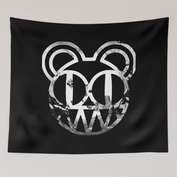 Item preview, Alternative Rock Glitch Distressed Modified Bear Symbol designed and sold by IsabelleBouchet.