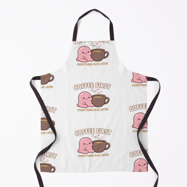 Item preview, Coffee First Everything Else Later – Cute Coffee Lover Design designed and sold by Sweet Blob Co.