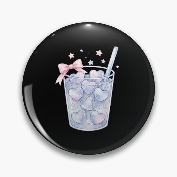 Item preview, Coquette Heart Ice Cubes Iced Coffee designed and sold by ZyVoAli.