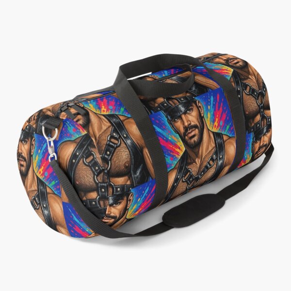 Item preview, Gay Pride Pop Color "Midnight Leather Daddy" Berlin Gay Leder Pride Graphic Design designed and sold by ItsAKinkThing.