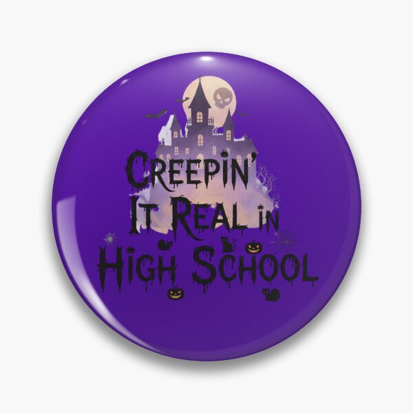 Item preview, Creepin It Real High School Glowing Castle Graphic designed and sold by Exquisite Design Studio „Paculówka”.