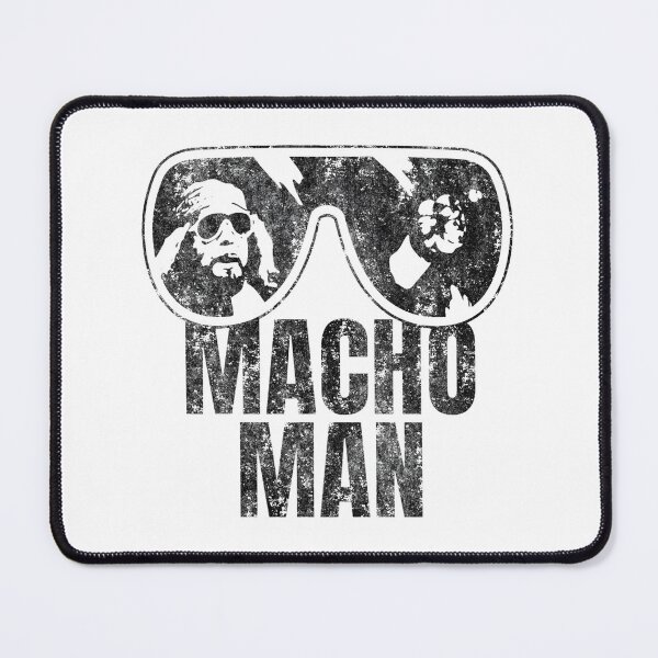 Item preview, Macho Man Retro Vintage Style Design for Bold and Confident Personalities designed and sold by Wiafu.