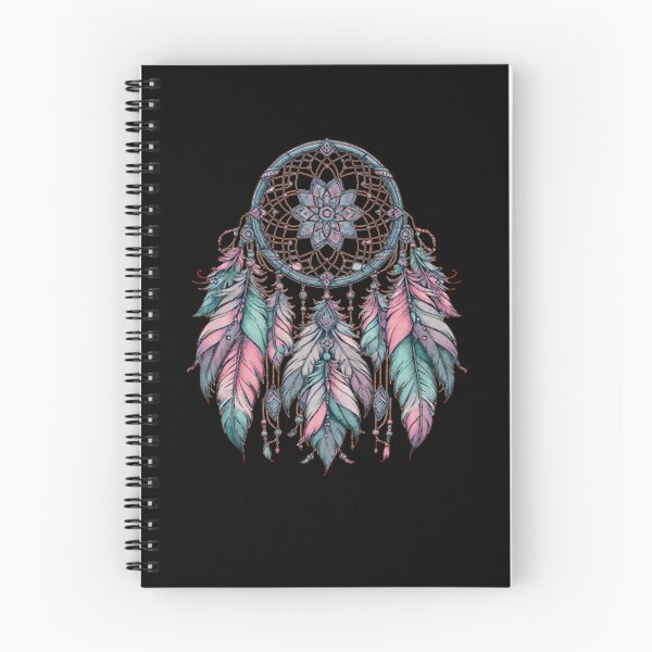 Item preview, Bohemian Watercolor Dreamcatcher Floral Feather Art designed and sold by AmeenNester.