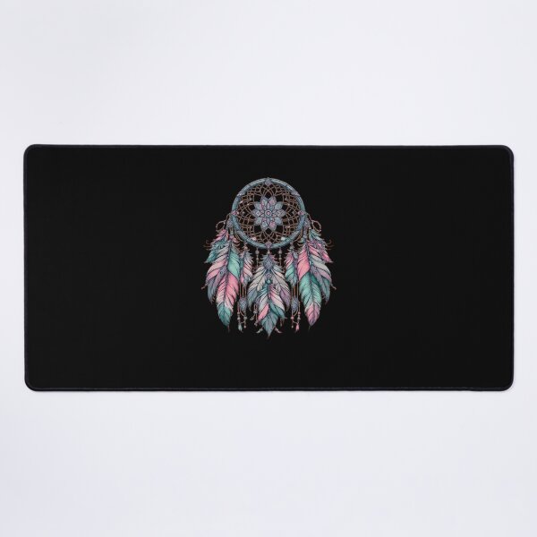 Item preview, Bohemian Watercolor Dreamcatcher Floral Feather Art designed and sold by AmeenNester.
