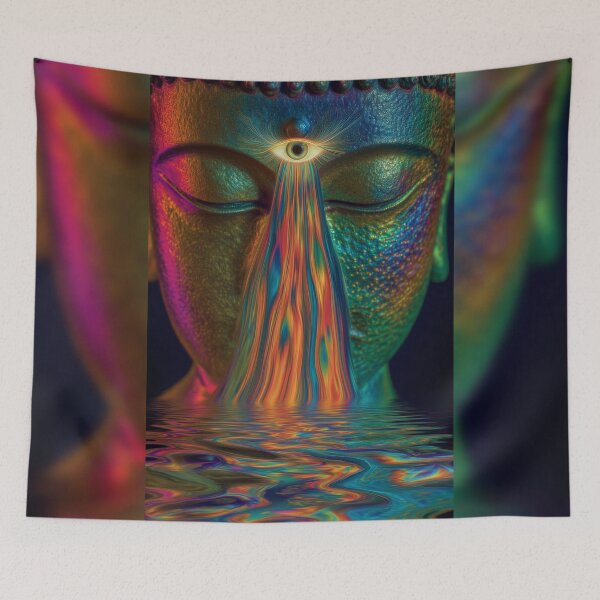 Item preview, The Buddha's Third Eye Tears designed and sold by MongLongStudio.