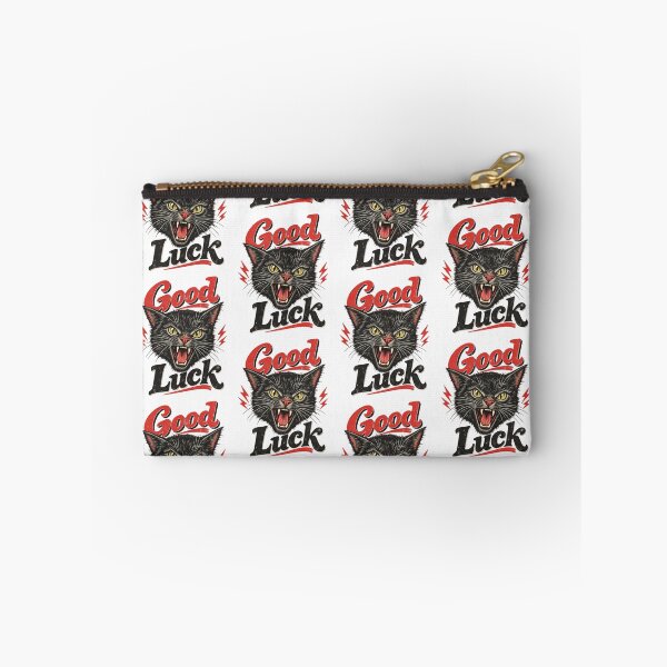 Item preview, Good Luck Angry Black Cat Vintage Traditional Tattoo Design designed and sold by SEINENGAPPI8.