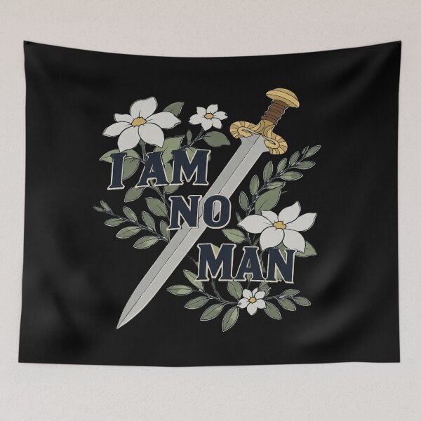 Item preview, I Am No Man Sword designed and sold by Emilykerryart.