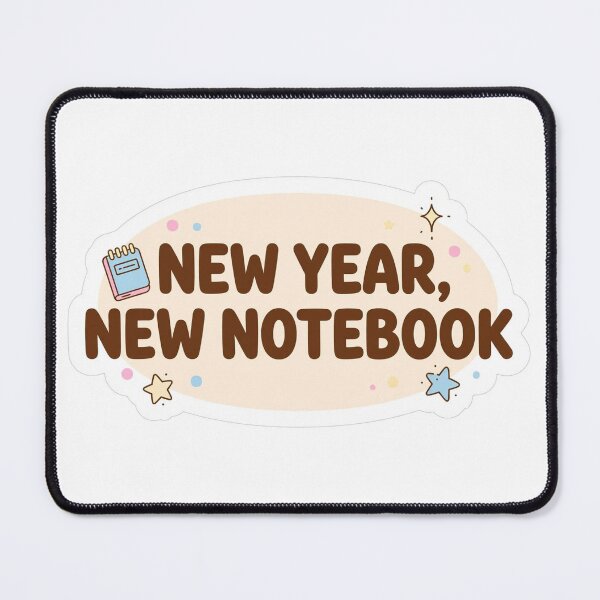 Item preview, Kawaii New Notebook — Cute Back to School Illustration designed and sold by Sweet Blob Co.