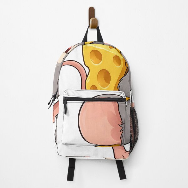 Item preview, Cute Mouse Carrying A Cheese Backpack designed and sold by S06PMarketing.