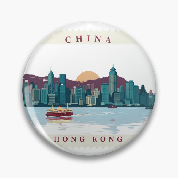Item preview, Vintage Hong Kong China Postage Stamp Skyline VectorVintage Hong Kong China Postage Stamp Skyline Vector designed and sold by Shutter-Dragon.