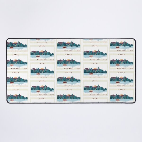 Item preview, Vintage Hong Kong China Postage Stamp Skyline VectorVintage Hong Kong China Postage Stamp Skyline Vector designed and sold by Shutter-Dragon.