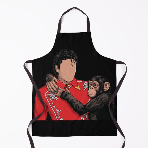 Item preview, King of Pop and Chimp Iconic Duo Illustration designed and sold by DominiRempel.