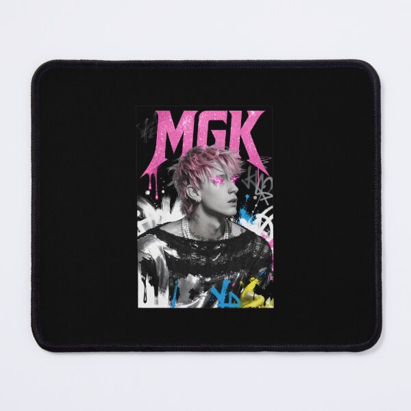 Item preview, MGK Glitter Graffiti Portrait Artwork designed and sold by DominiRempel.