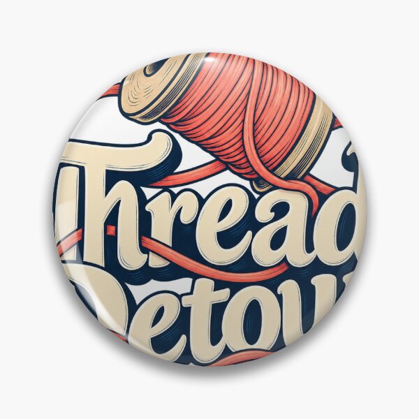 Item preview, Thread Detour Funny Sewing Typography designed and sold by S06PMarketing.
