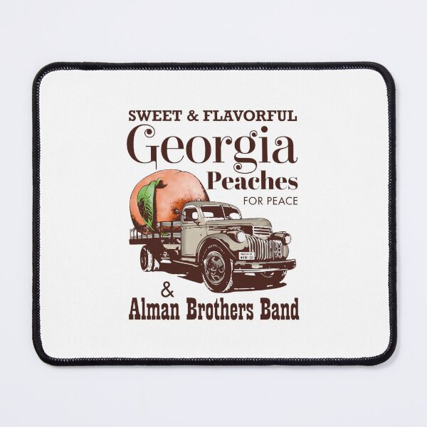 Item preview, Georgia Peaches Sweet & Flavorful The Allman Brothers Band Art designed and sold by DominiRempel.
