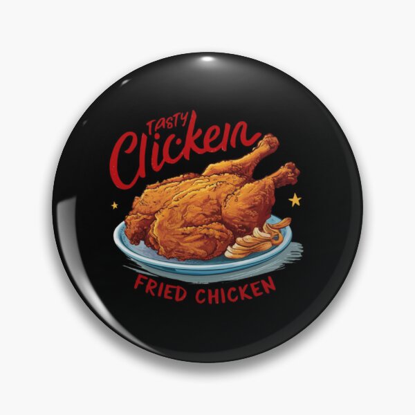 Item preview, Tasty Golden Crispy Fried Chicken Platter Art designed and sold by AmeenNester.