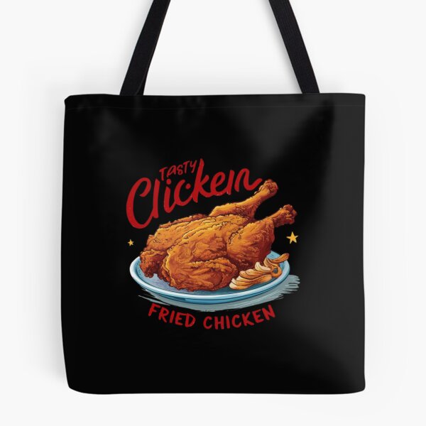 Item preview, Tasty Golden Crispy Fried Chicken Platter Art designed and sold by AmeenNester.