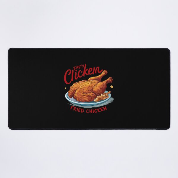 Item preview, Tasty Golden Crispy Fried Chicken Platter Art designed and sold by AmeenNester.